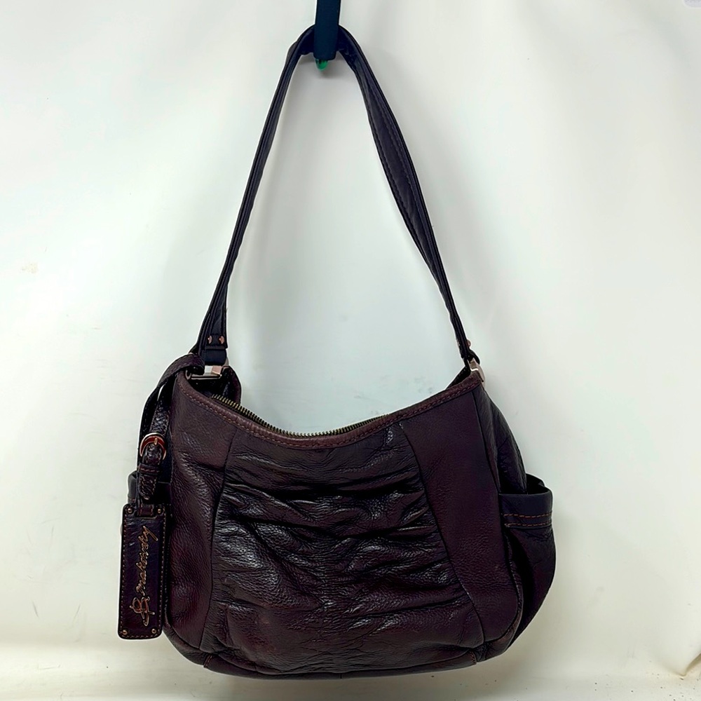 B Makowsky Brown leather HOBO